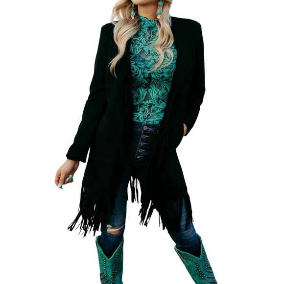 NEW STERLING KREEK scottsdale jacket in black - Picture 2 of 5